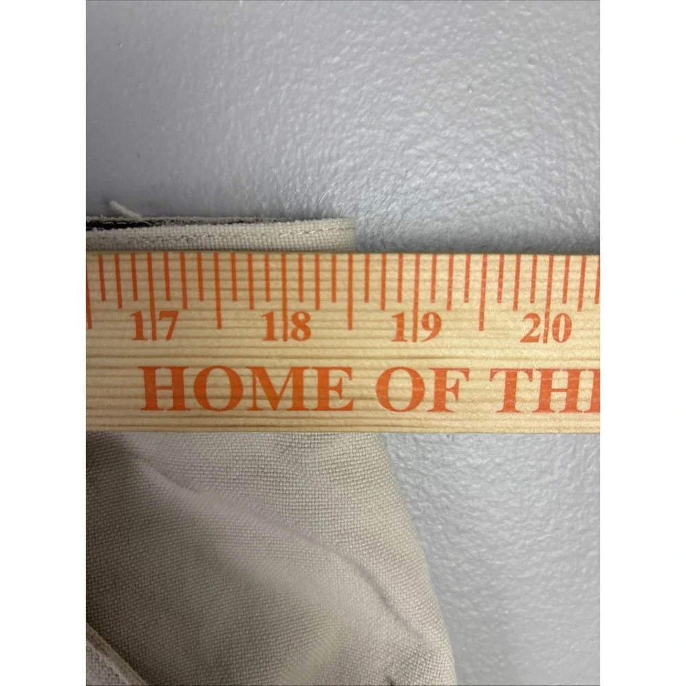 North‎ Face Size 38 Tan Pants Cargo Pocket Hook Loop Tekwear Technology Heavy